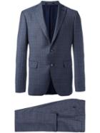 Tagliatore Two Piece Suit, Men's, Size: 48, Grey, Virgin Wool/cupro