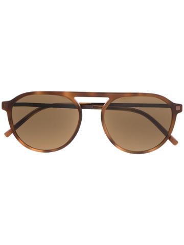 Mykita Helgi Round Frame Sunglasses - Brown