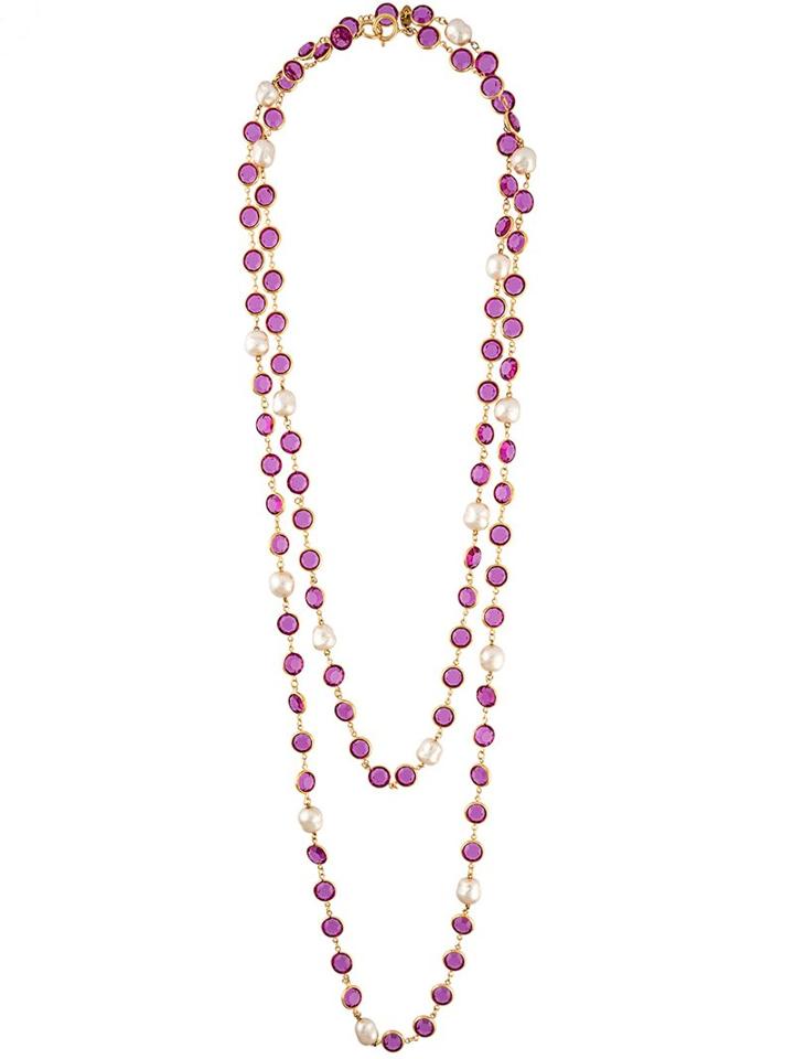 Chanel Vintage Sautoir Pearl Necklace