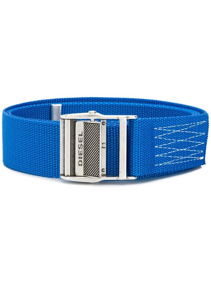 Diesel B-onavigo Technical Tape Belt - Blue