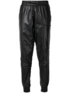 Tom Ford Draped Biker Trousers - Black