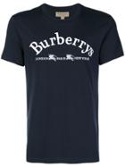 Burberry Logo Graphic T-shirt - Blue