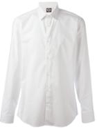Kenzo Classic Shirt, Men's, Size: 43, White, Cotton/spandex/elastane