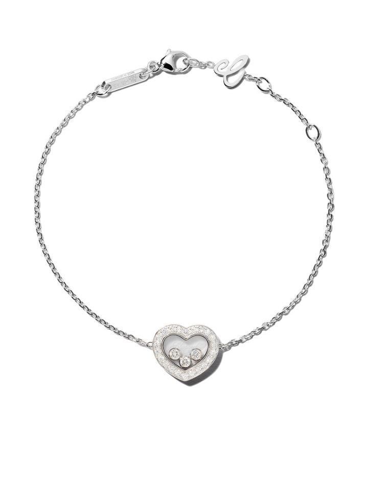Chopard 18kt White Gold Happy Diamonds Icons Bracelet - Unavailable