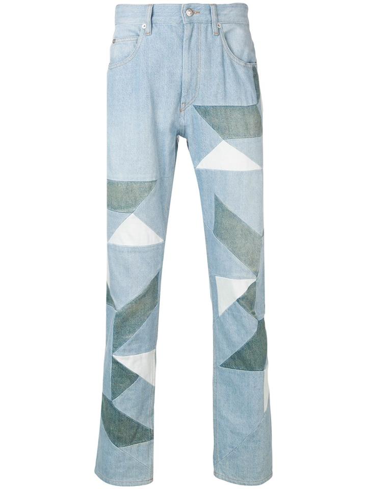 Isabel Marant Graphic Jeans - Blue