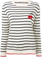 Chinti And Parker - Cherry Breton Sweater - Women - Cashmere - L, Nude/neutrals, Cashmere