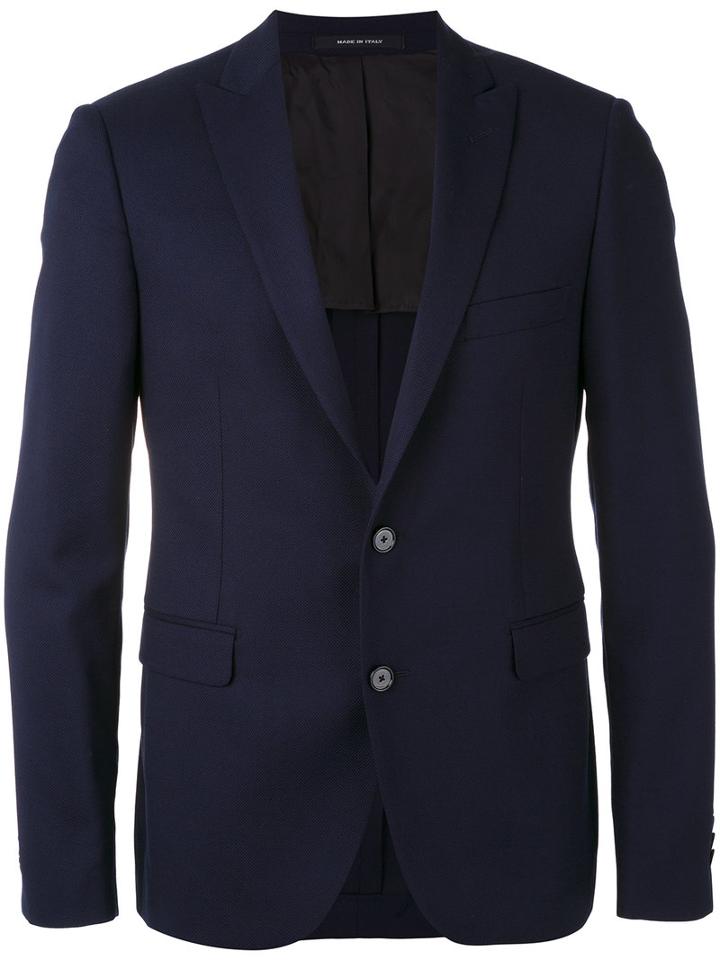 Tagliatore - Flap Pocket Blazer - Men - Cupro/virgin Wool - 50, Blue, Cupro/virgin Wool