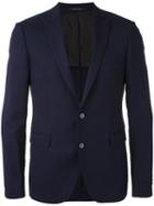 Tagliatore - Flap Pocket Blazer - Men - Cupro/virgin Wool - 50, Blue, Cupro/virgin Wool