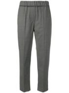 Brunello Cucinelli Cropped Tailored Trousers - Grey