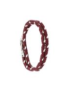 Tod's Woven Bracelet - Red