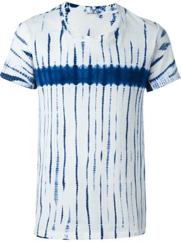 Blue Blue Japan Tie Dye Stripe T-shirt