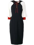 Roksanda - Atlen Dress - Women - Silk/polyester/spandex/elastane/viscose - 10, Black, Silk/polyester/spandex/elastane/viscose