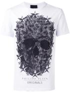 Philipp Plein - Skull Print T-shirt - Men - Cotton - Xl, White, Cotton