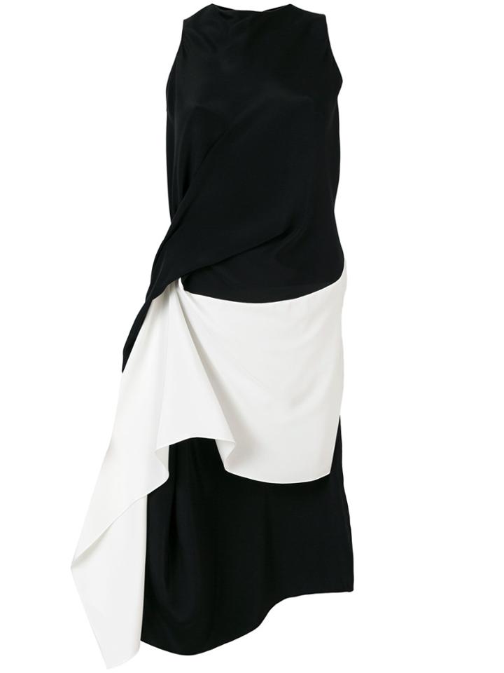 Roland Mouret Bicolour Dress - Black