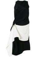 Roland Mouret Bicolour Dress - Black