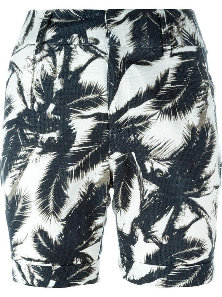 Steffen Schraut Palm Print Bermuda