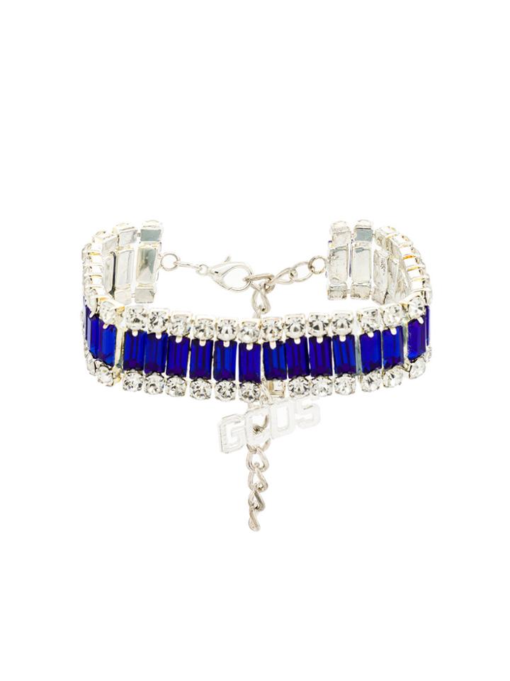 Gcds Crystal Stone Bracelet - Blue