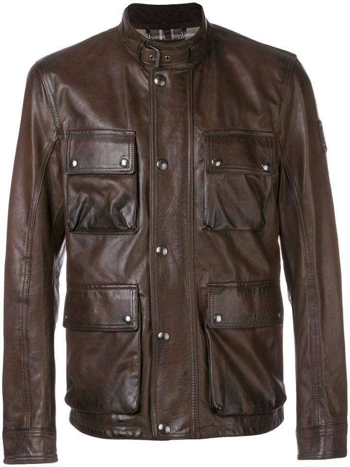 Belstaff Multi-pocket Jacket - Brown