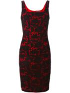 Alexander Mcqueen Lace Pencil Dress, Women's, Size: 38, Black, Cotton/viscose/polyamide/acetate