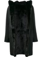 Yves Salomon Mink And Lamb Fur Lined Coat