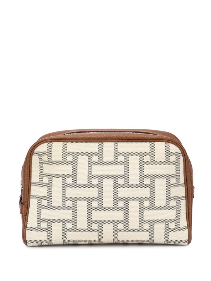 Hermès Pre-owned Trousse Victoria Gm Cosmetic Pouch - Neutrals
