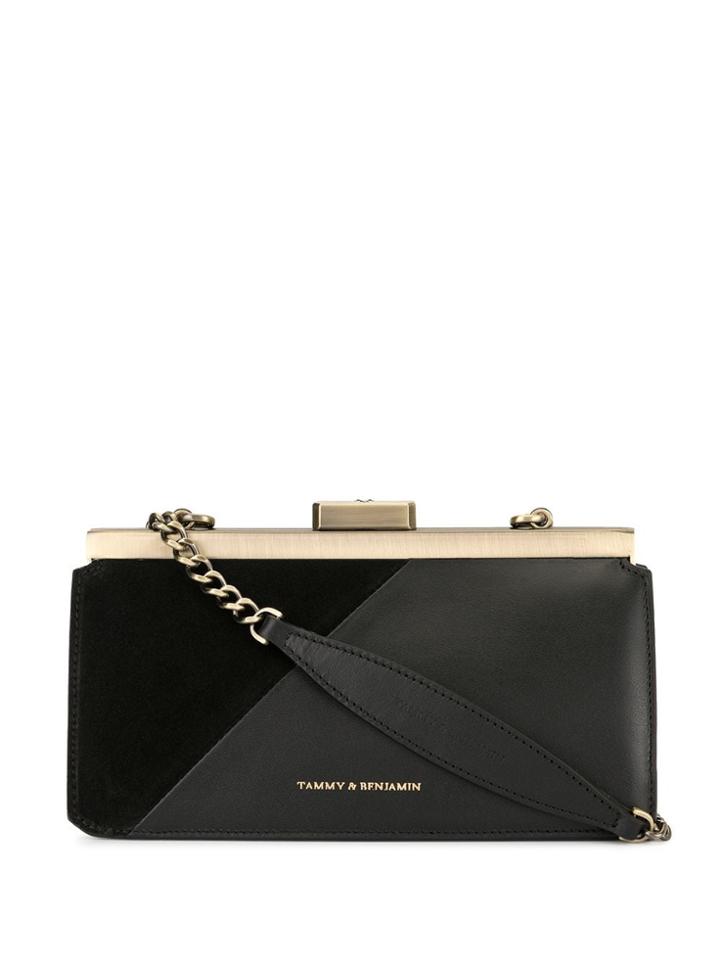Tammy & Benjamin Clutch Bag - Black