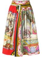 Etro Circus Printed Midi Skirt - Multicolour