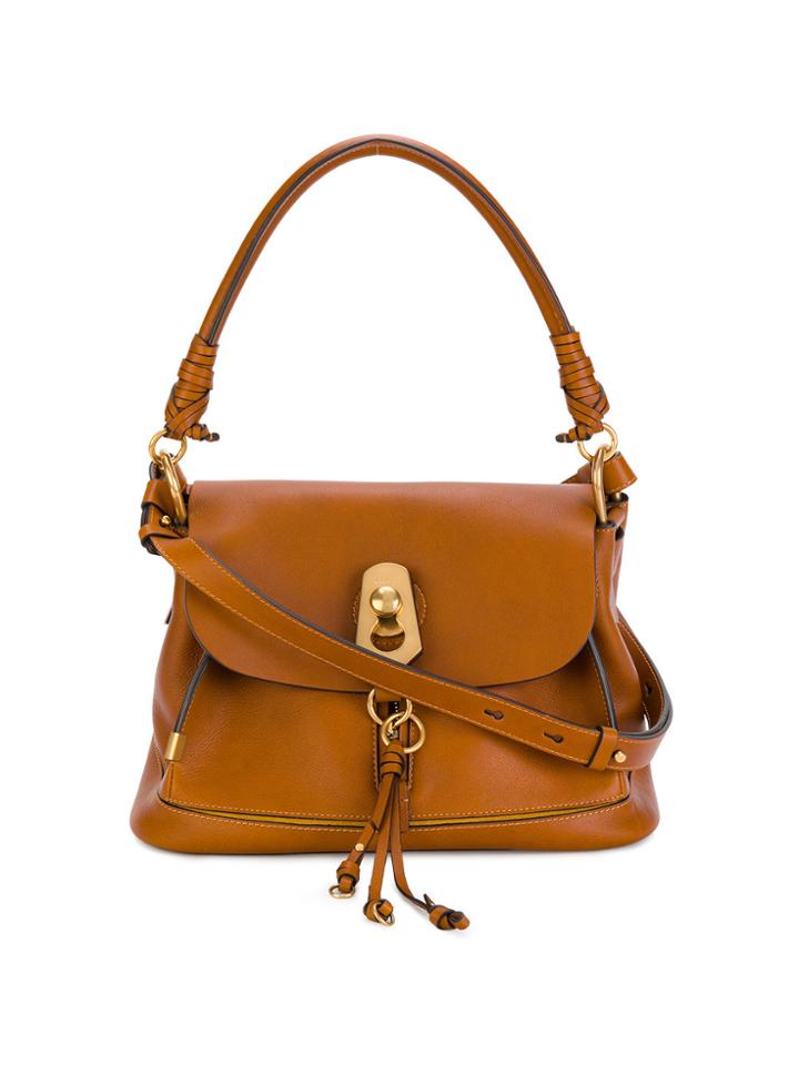 Chloé Owen Shoulder Bag - Brown