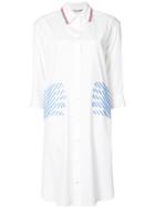 Tsumori Chisato Appliqué Hands Shirt Dress - White
