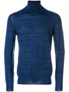 Paolo Pecora Roll Neck Sweatshirt - Blue