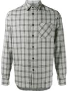 Rag & Bone 'beach' Checked Shirt, Men's, Size: Small, Grey, Cotton