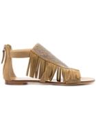 Giuseppe Zanotti Design 'falasco' Fringed Sandals