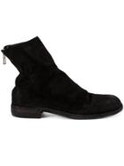 Guidi Ankle Length Boots - Black
