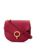 Sandro Paris Folder Top Shoulder Bag - Red