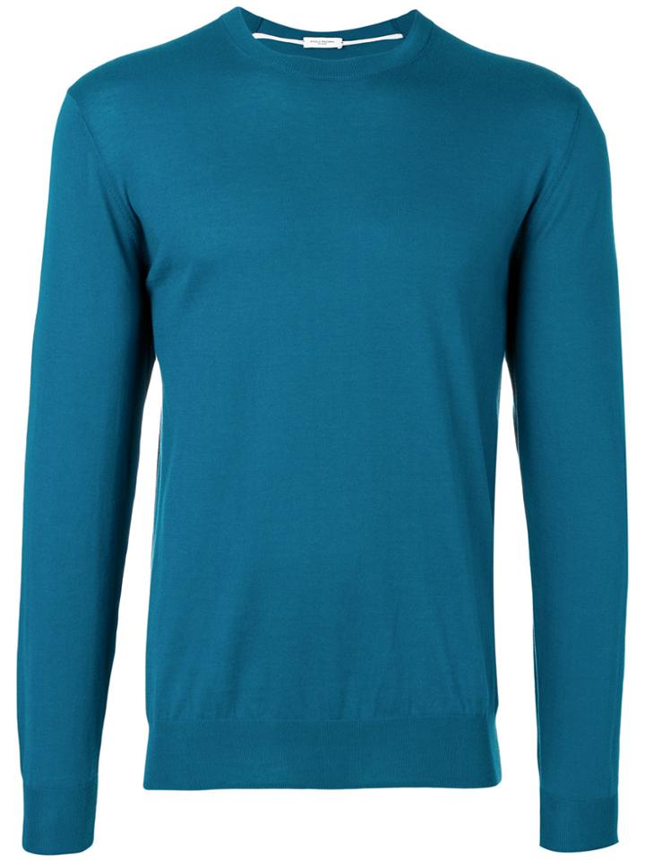 Paolo Pecora Crew Neck Sweatshirt - Blue
