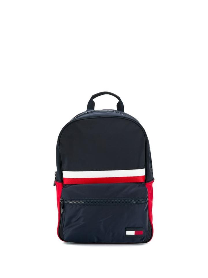 Tommy Hilfiger Colour Block Backpack - Blue