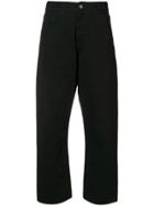 Ymc Wide Leg Jeans - Black