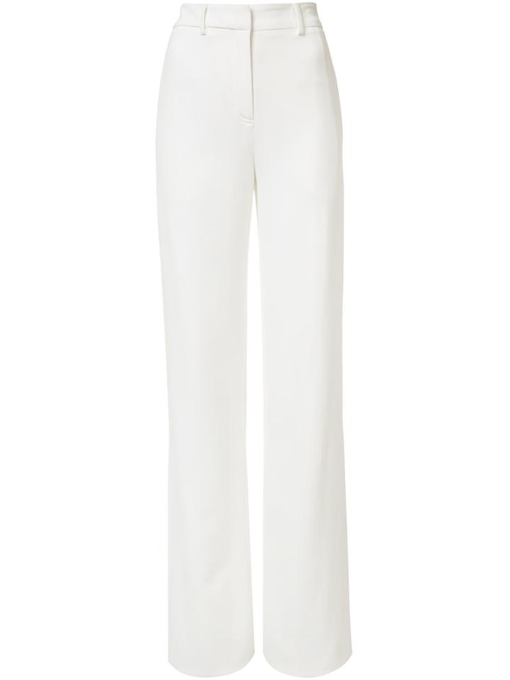 Adam Lippes Palazzo Pants, Women's, Size: 6, White, Viscose