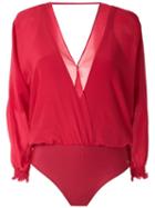 Brigitte Brigitte 19b99v Vermelho Polyamide/spandex/elastane/silk -
