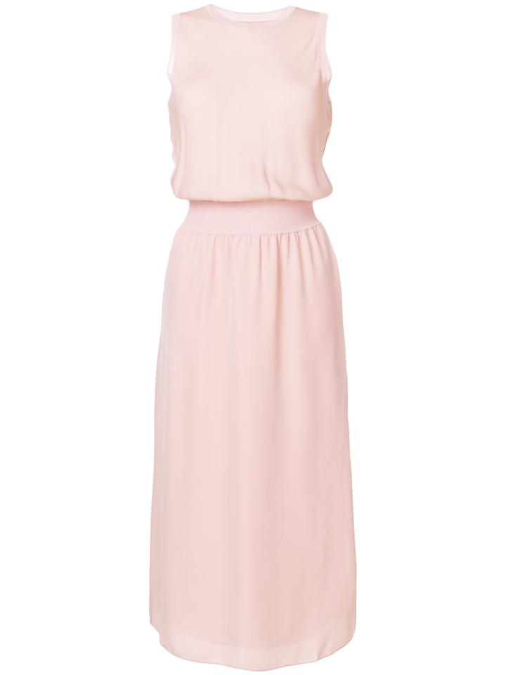 Theory Sleeveless Midi Dress - Nude & Neutrals