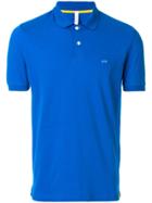 Sun 68 Short Sleeved Polo Shirt - Blue