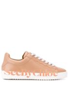 See By Chloé Logo Print Sneakers - Neutrals