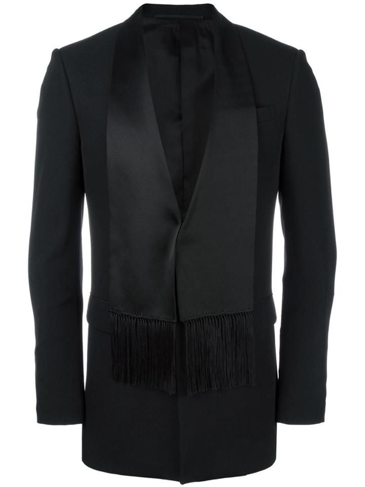 Givenchy Scarf Lapel Blazer - Black