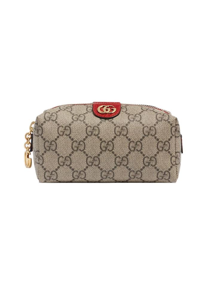 Gucci Ophidia Gg Cosmetic Case - Neutrals
