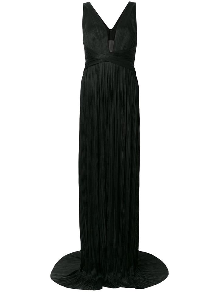 Maria Lucia Hohan Pleated Gown - Black