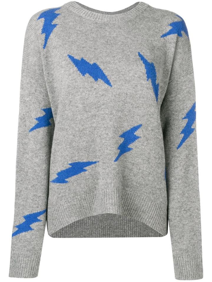 Zadig & Voltaire Cashmere Markus Sweater - Grey