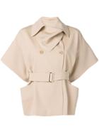 Max Mara Auronzo Double Breasted Jacket - Neutrals