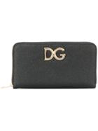 Dolce & Gabbana Logo Wallet - Black