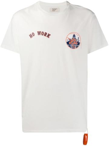 Pasadena Leisure Club No Work T-shirt - White