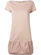 Moncler Ruffled Hem Jersey Dress